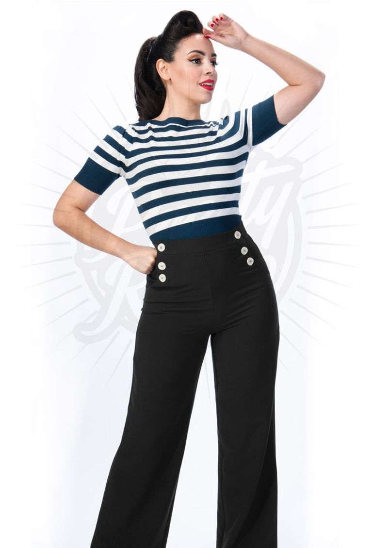 High-Waisted Trousers That Mean Business