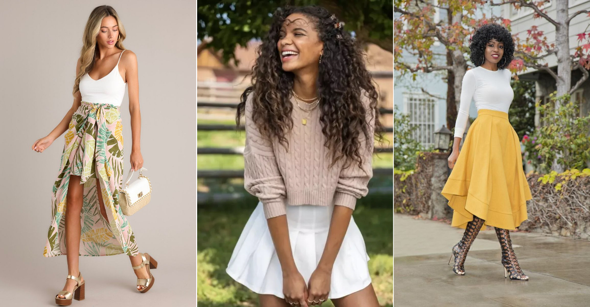 17 Stylish Skirt Outfit Ideas To Wear This Summer And Beyond