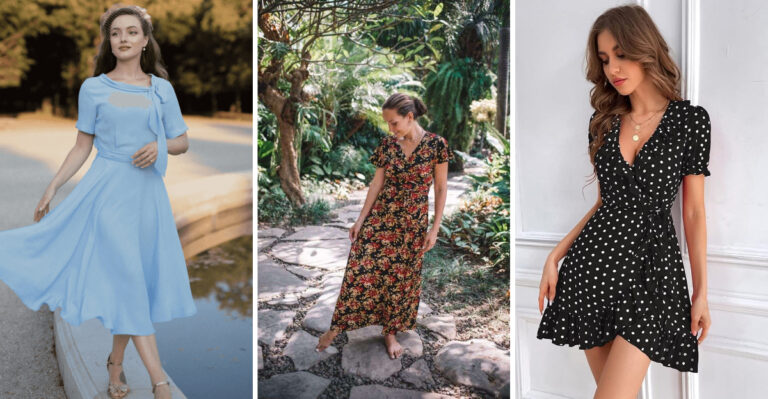 18 Arm-Flattering Short-Sleeve Dresses We’re Wearing All Summer
