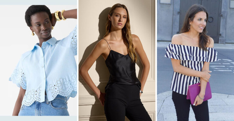 18 Chic Summer Tops That Look Straight Out of a Fancy European Boutique
