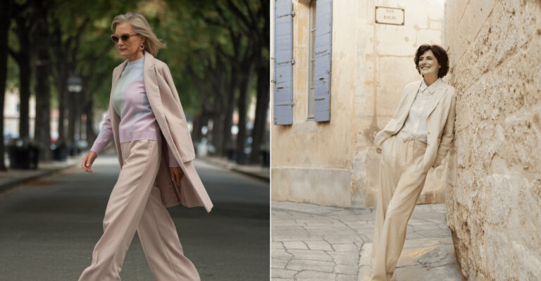 18 Neutral Outfit Ideas For Women Over 50 That Look Anything But Boring