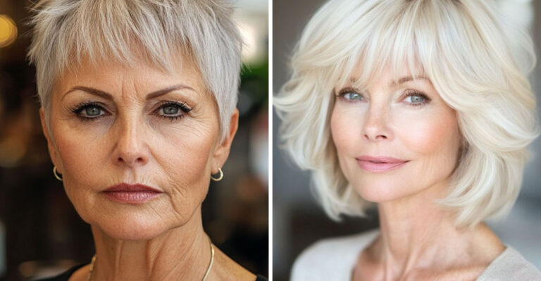 18 Trendy Haircuts For Older Women With Thin Hair For Summer