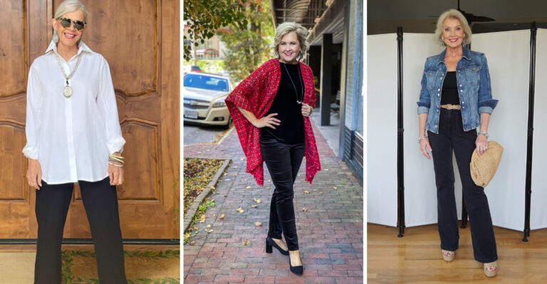 19 Black Jeans Styling Tricks That Work Wonders For Older Women