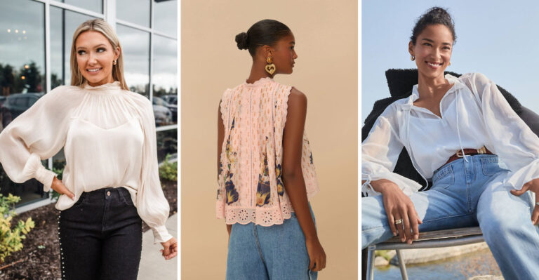 19 Blouses That Look More Expensive Than They Are