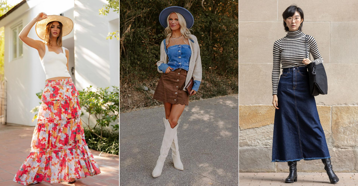 19 Boutique-Inspired Skirts To Wear Instead Of Shorts