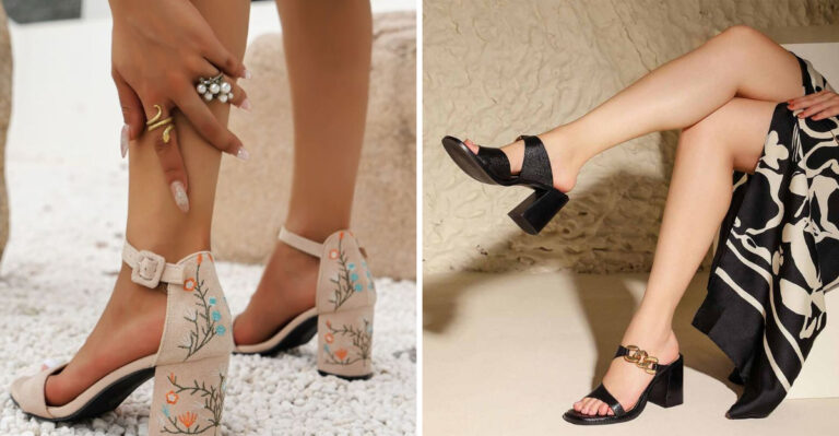 19 Chic And Comfy Block Heels That Feel Like Wearing Sneakers