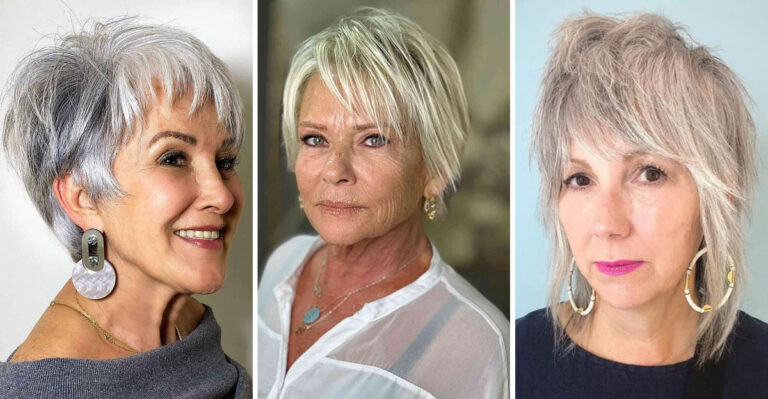 19 Choppy Haircuts That Give Women Over 70 A Bold And Chic Look