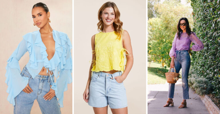 19 Cozy New Colorful Tops Perfect For Summer