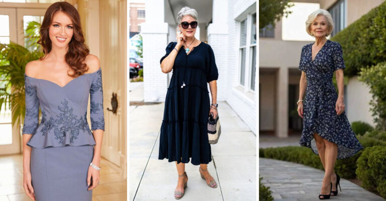 19 Dresses With Sleeves That Are Perfect For Women Over 50