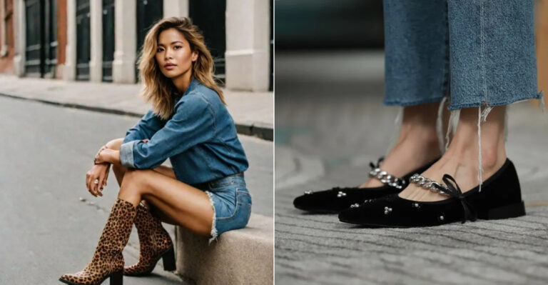 19 Shoes To Wear With A Denim Skirt For A Daring Look