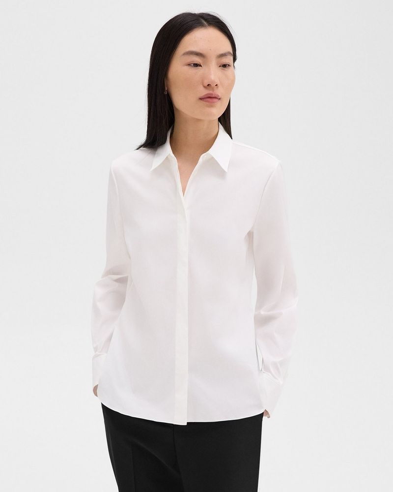 The Perfect White Button-Down Shirt