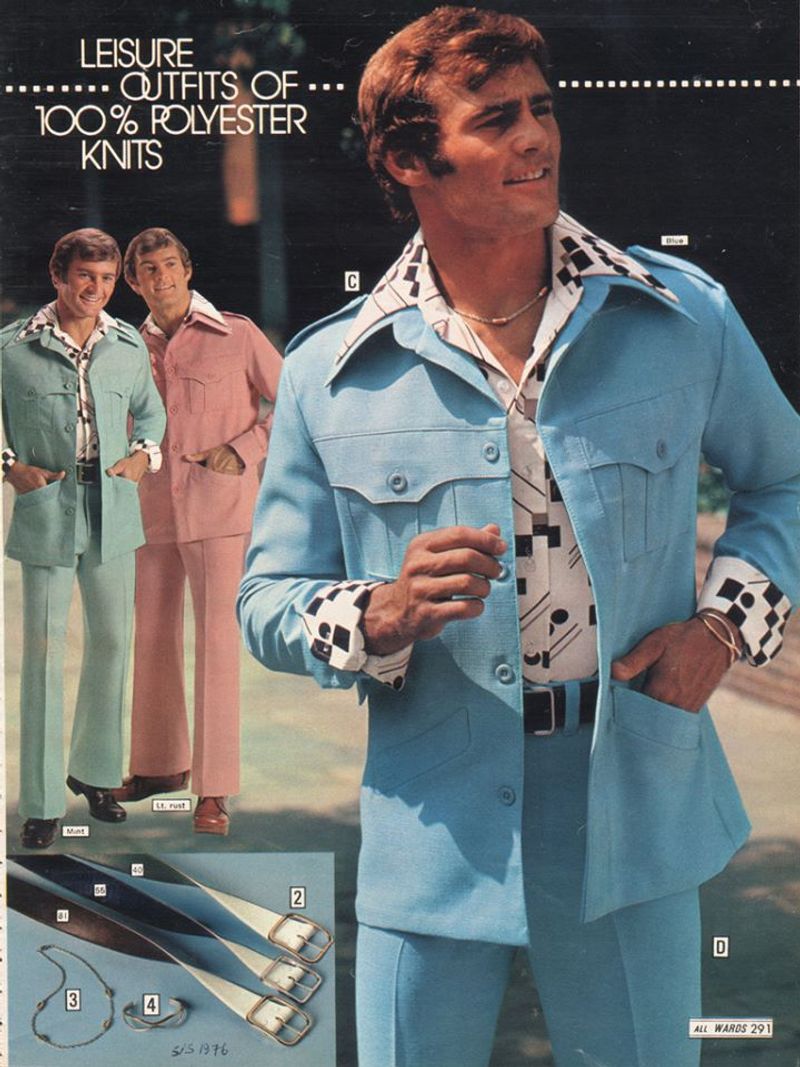 1970s: Leisure Suits in Polyester