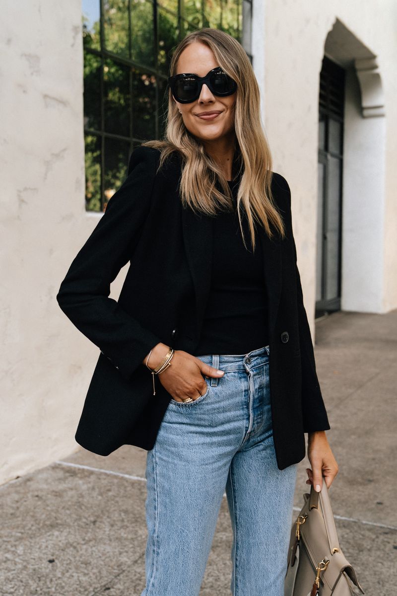 Classic Black Blazer
