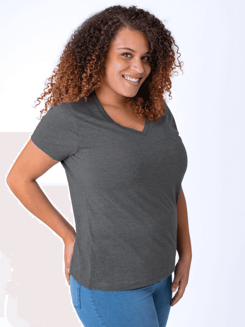 V-Neck Cotton Tees