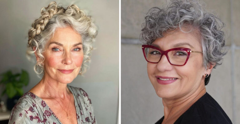 29 Curly Hairstyles For Women Over 60 Perfect For Summer