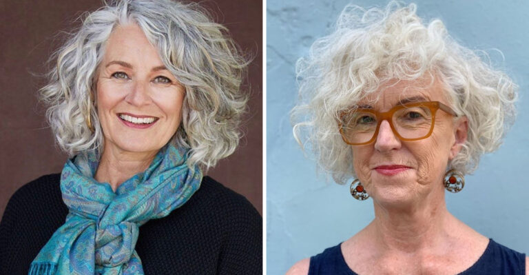 30 Elegant Short Curly Hairstyles That Flatter Mature Women