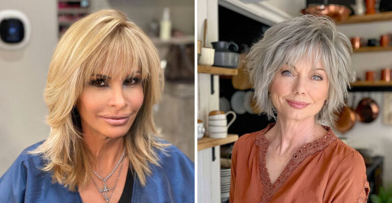 31 Youthful Shag Haircuts For Older Women To Try This Year