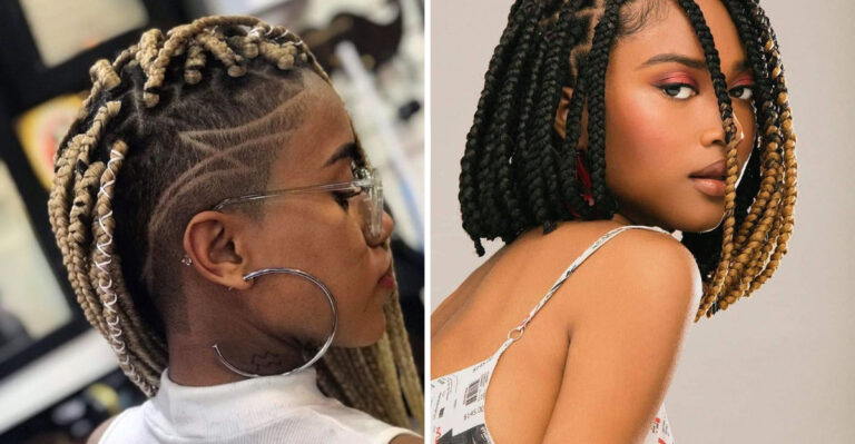 32 Must-Try Styling Ideas For Short Box Braids