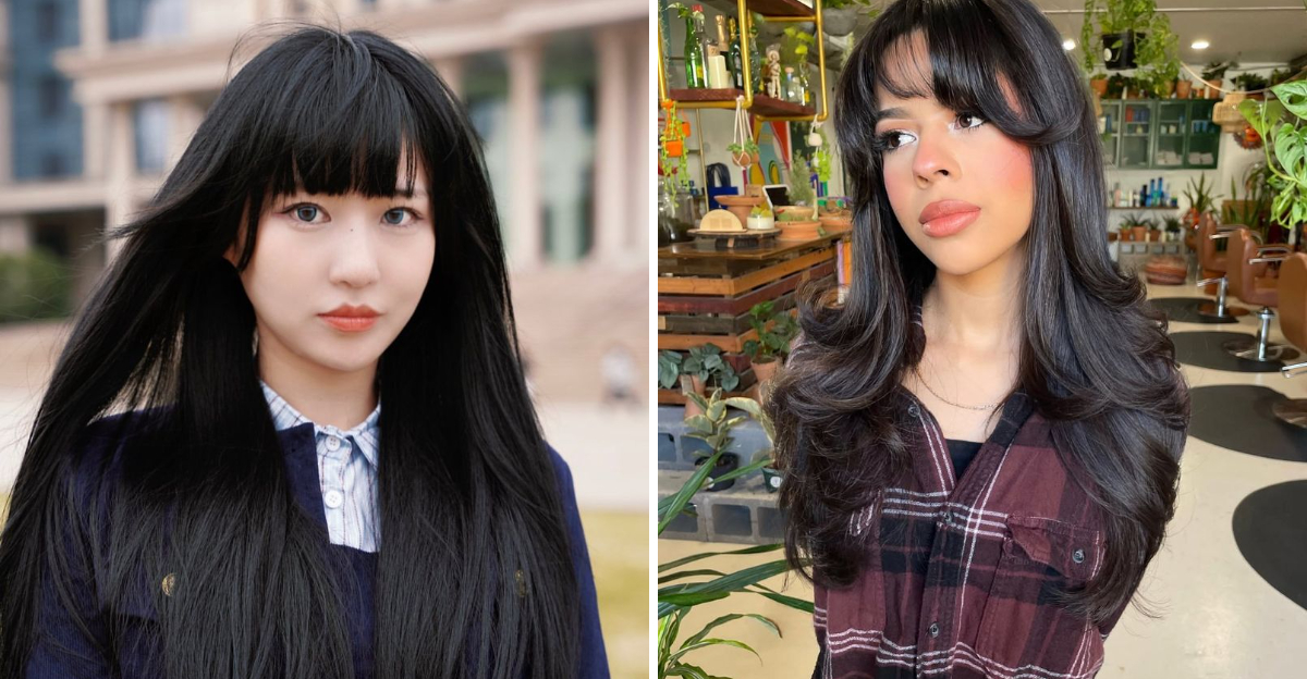 33 Fringe Hairstyles For Every Face Shape And Personality