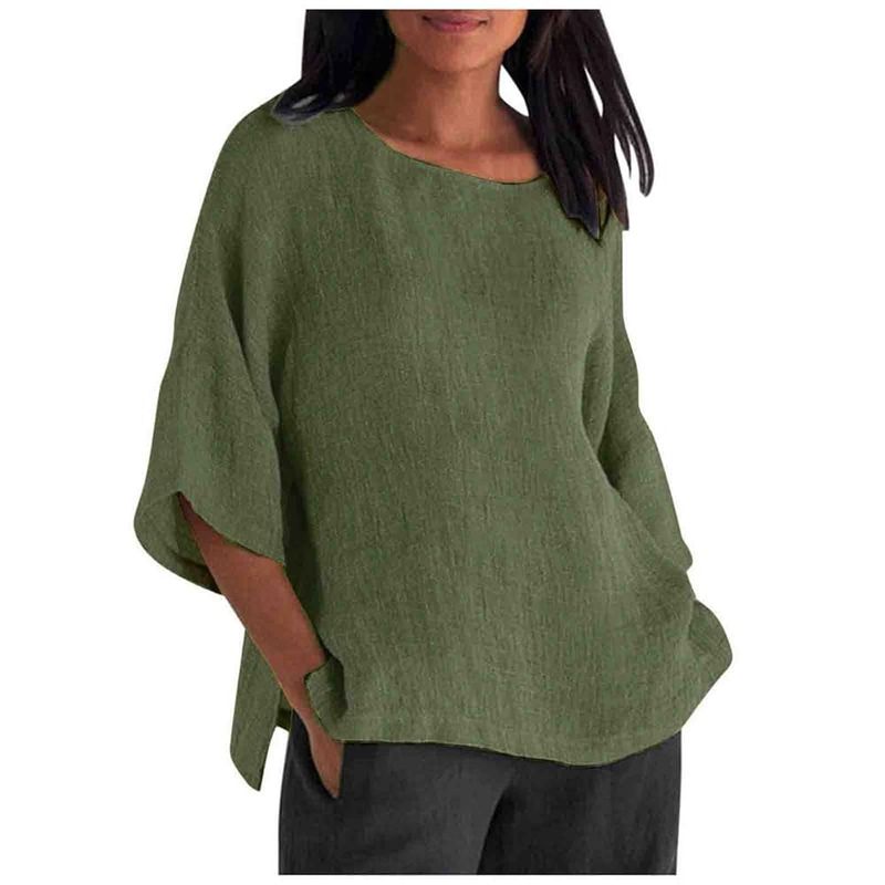 Boxy Linen Tunic