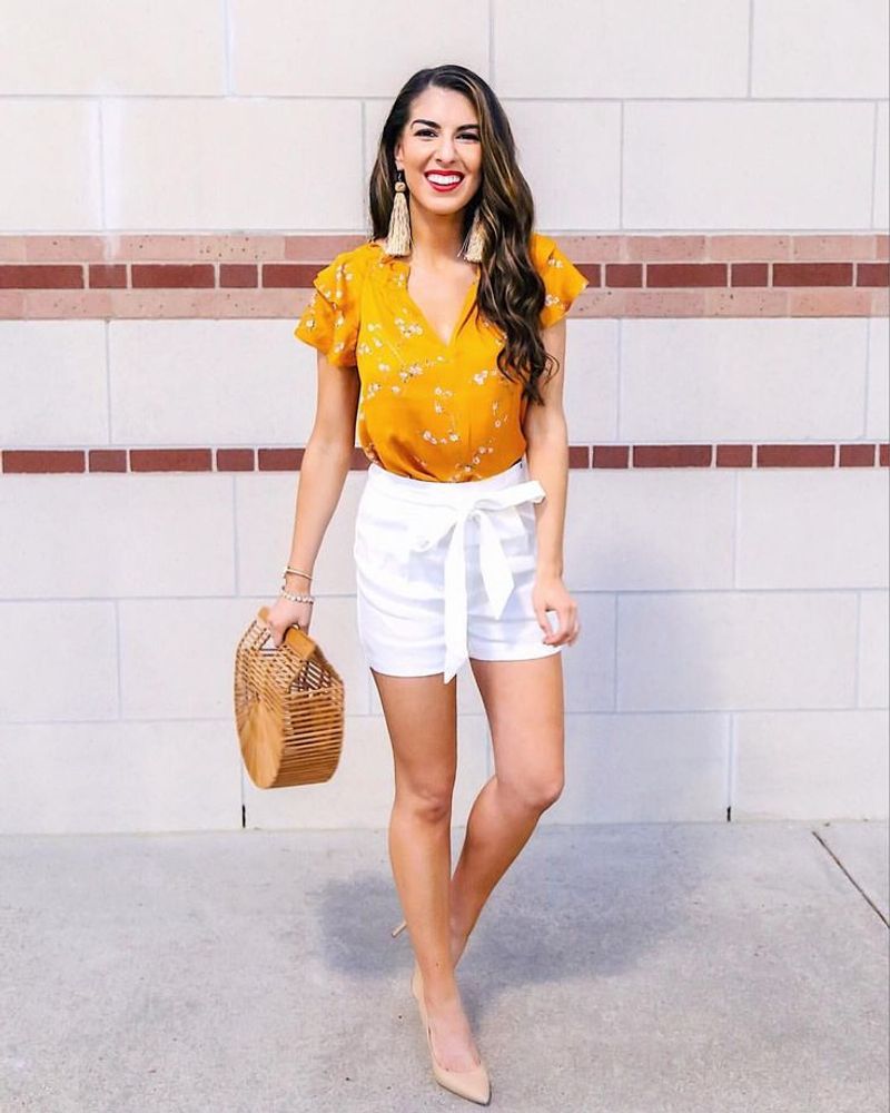 Sunshine Yellow Blouse