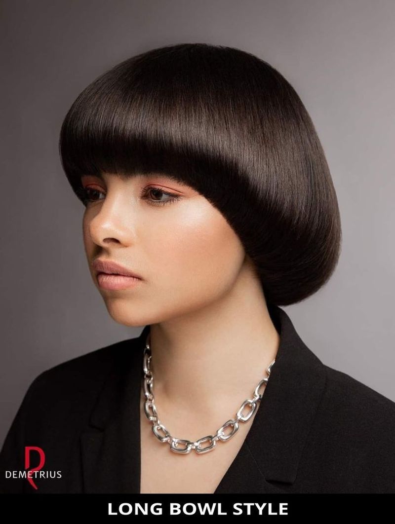 Flat, One-Length Bowl Cut