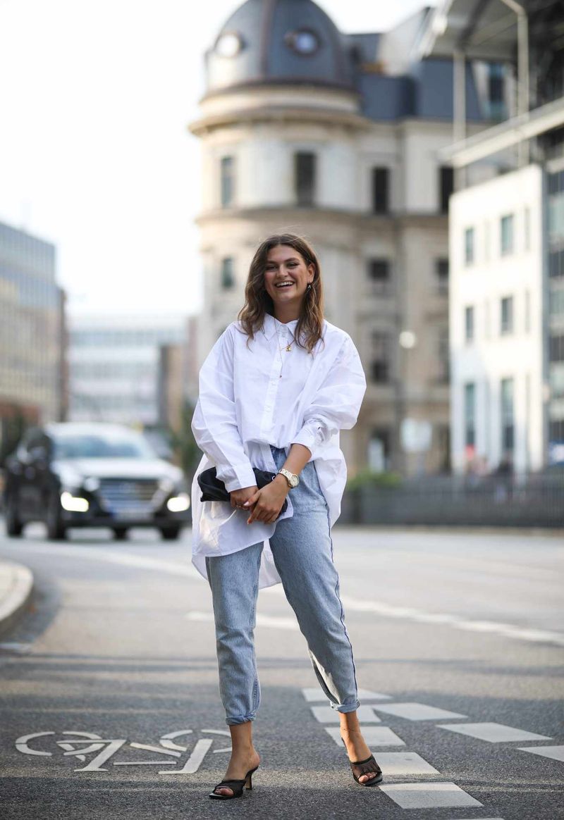 Oversized Button-Down Layering