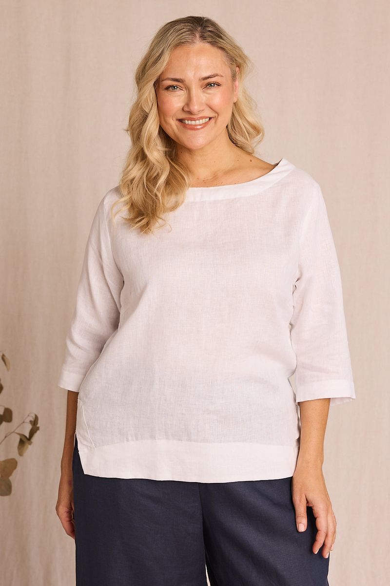Boat-Neck Top