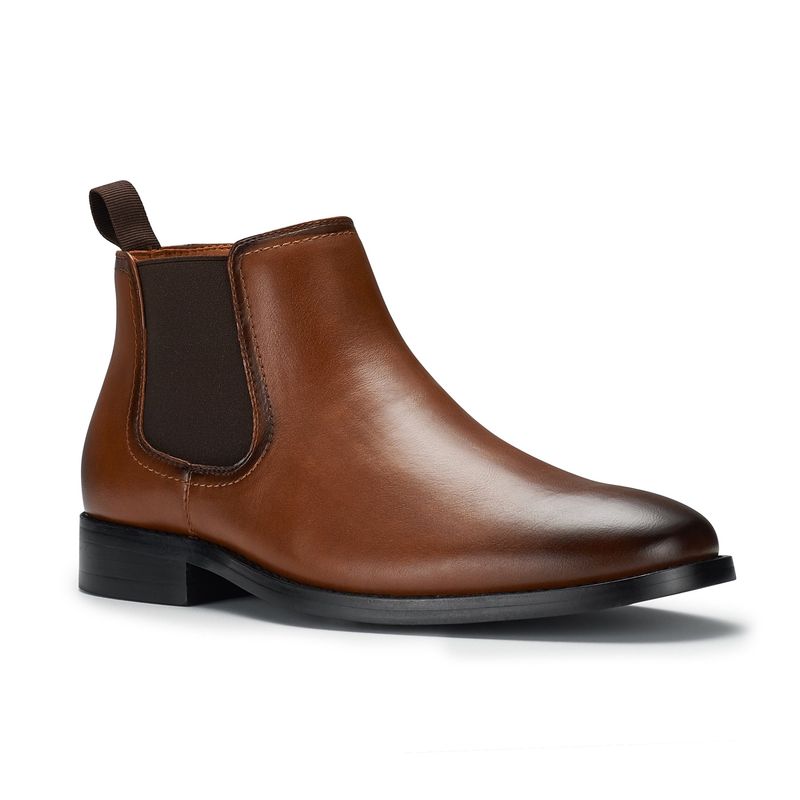 Minimalist Leather Chelsea Boots