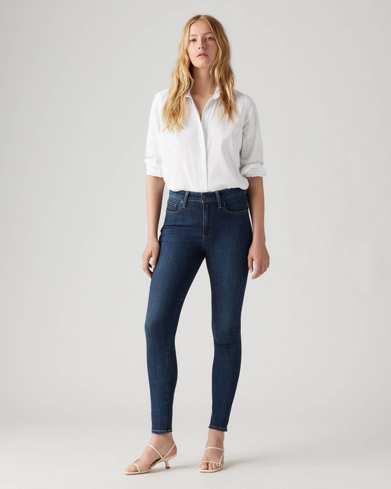 High-Waisted Skinny Jeans