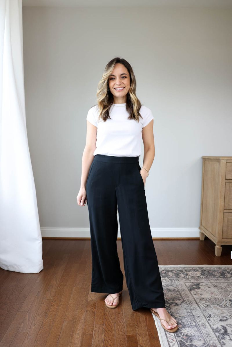 Petite-Specific Palazzo Pants