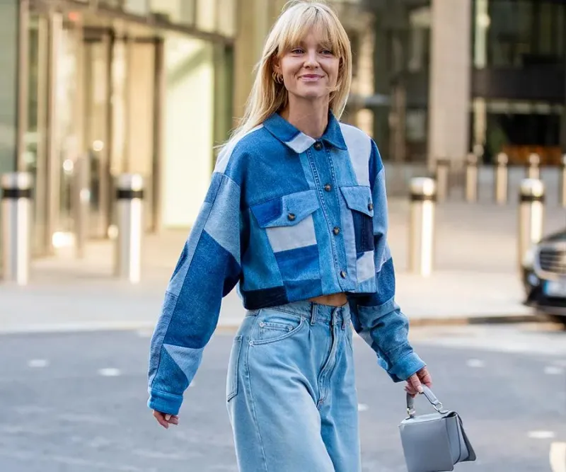 Upcycled Denim Patchwork