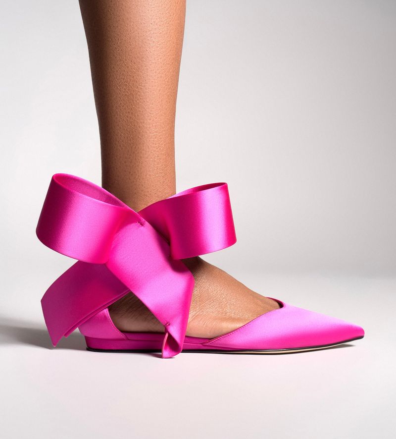 Sophisticated Satin Slip-Ons