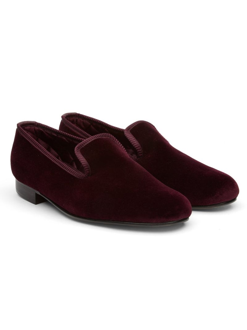 Velvet Smoking Slippers