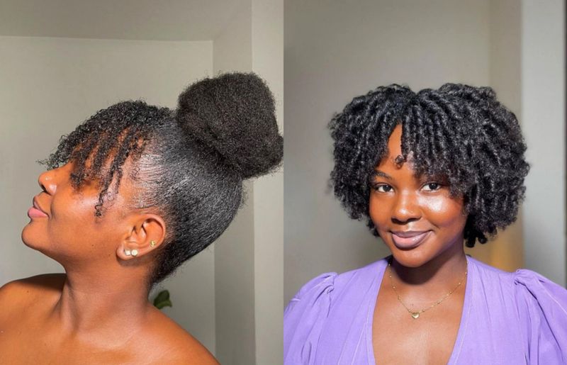 Classic Puff with Bangs