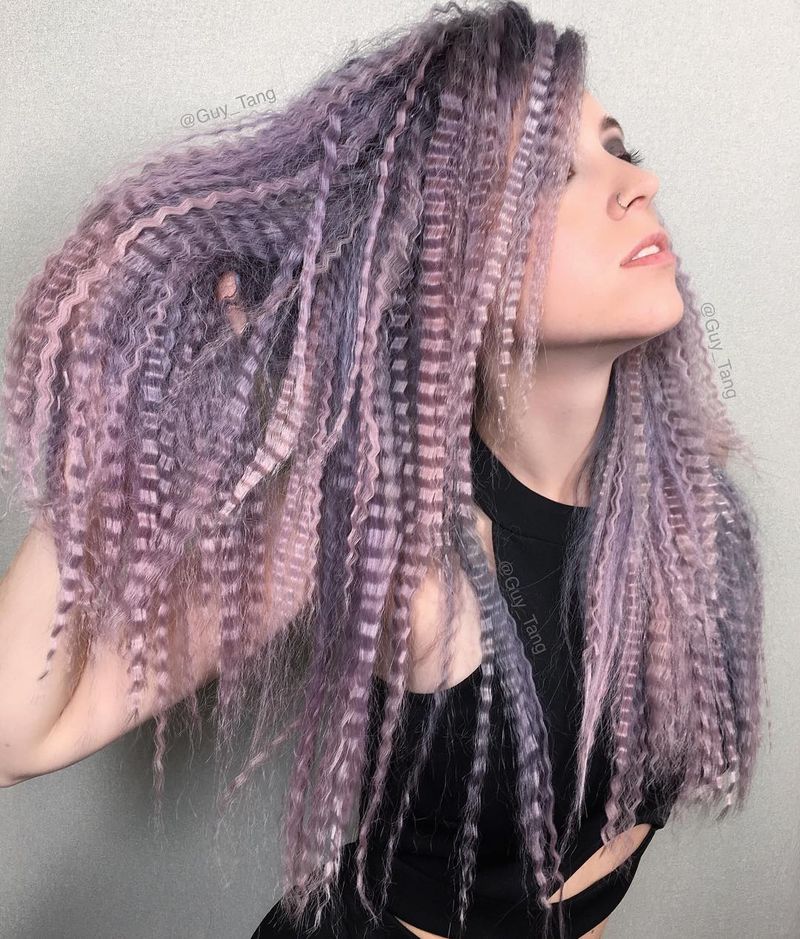 Capelli arricciati