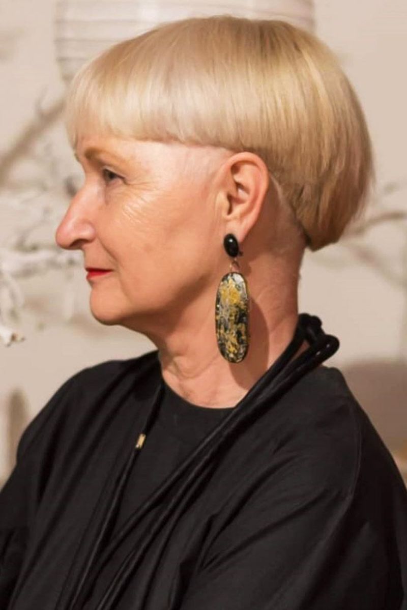 Textured Bowl Cut with Micro-Fringe