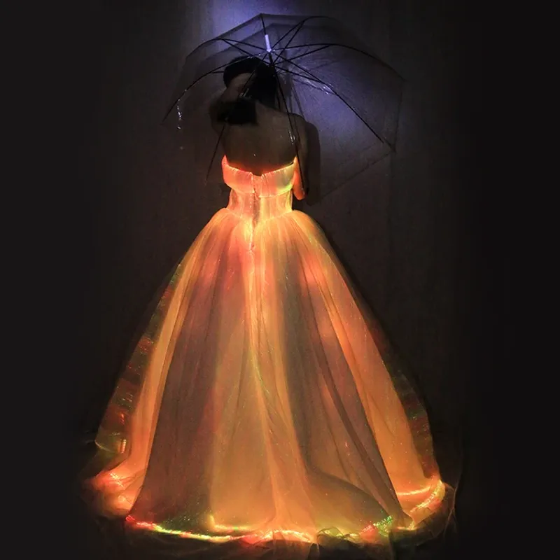 Bio-Luminescent Evening Wear