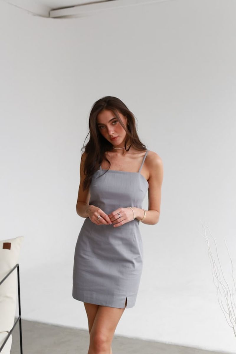 Minimalist Slip Tank Dress