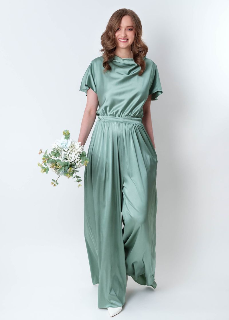 Satin Slip Jumpsuit