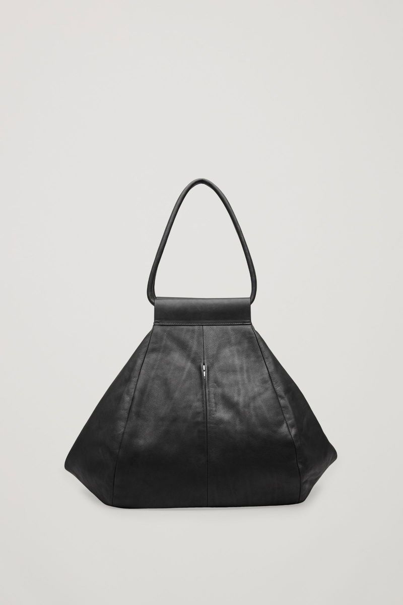 COS Folded Leather Shoulder Bag