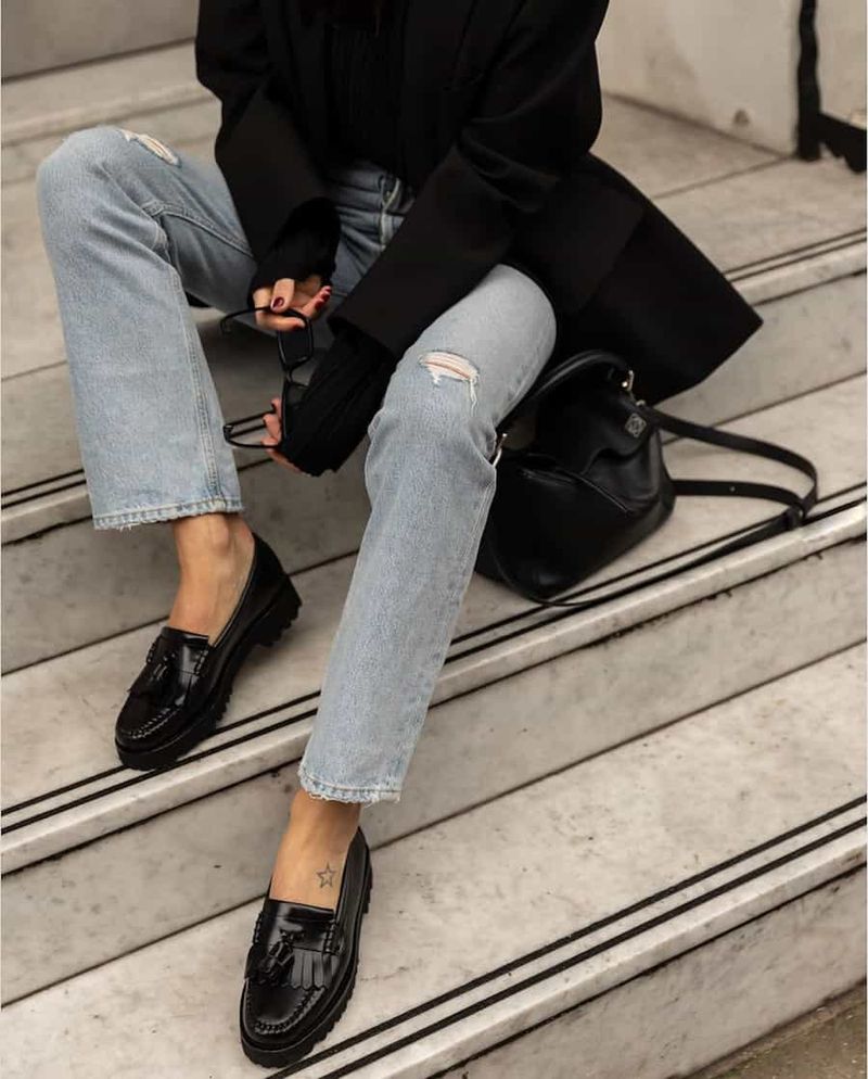 Chunky Platform Loafers