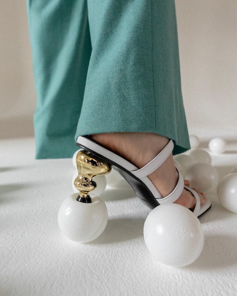 Sculptural Heels Making Statements