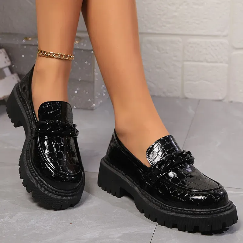 Chunky Loafers with Attitude