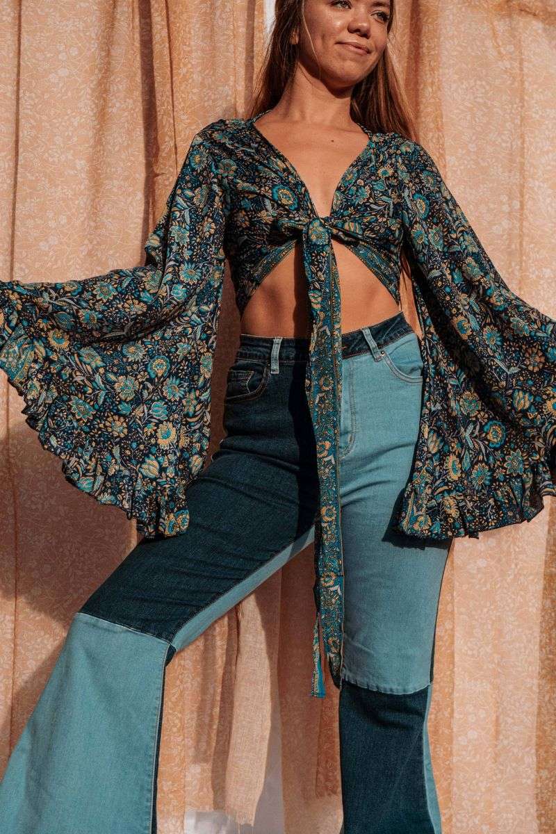 Bell Sleeve Top