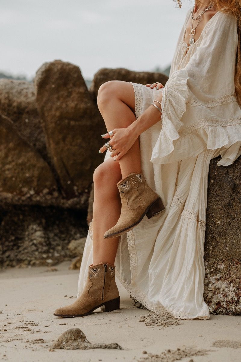 Suede Ankle Boots