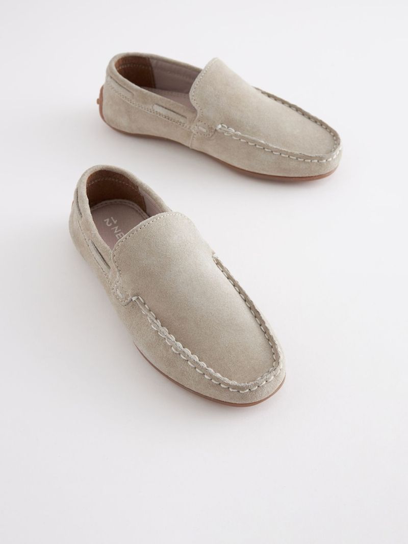 Suede Loafers