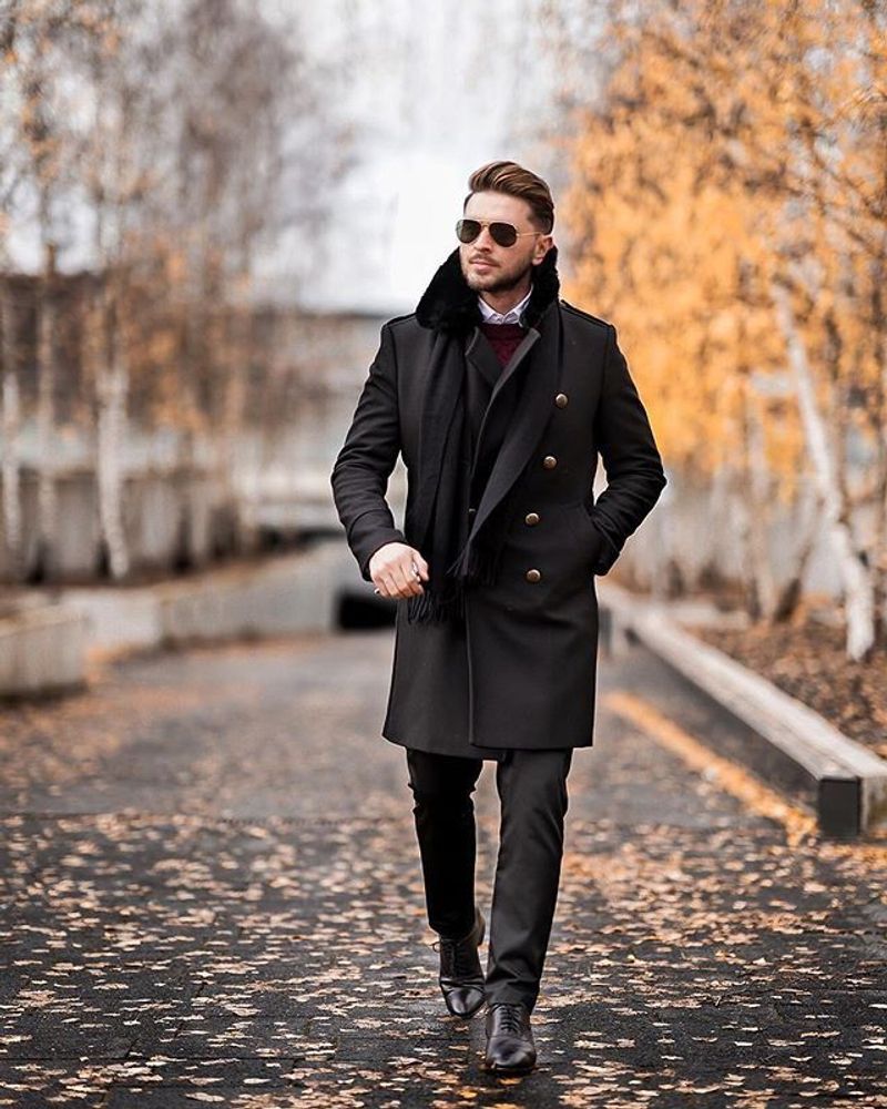 Black Peacoat