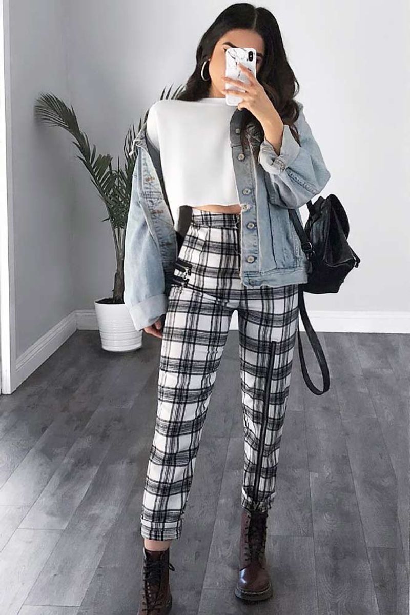 Denim Jacket Casual Vibes