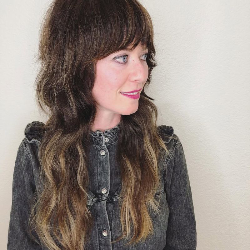 Thick Straight Bangs